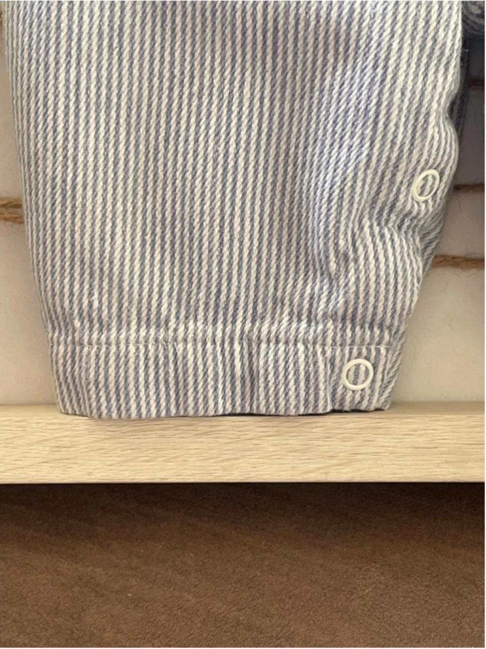 Vintage Union Express Train Conductor Overalls 3-6 Months striped